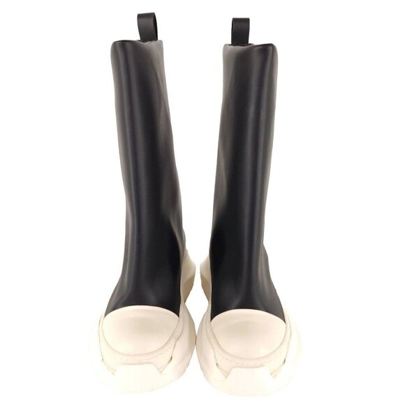 Rick Owens DRKSHDW Fogachine Sneak Boots 41 W11 M8 Black New - Picture 9 of 15